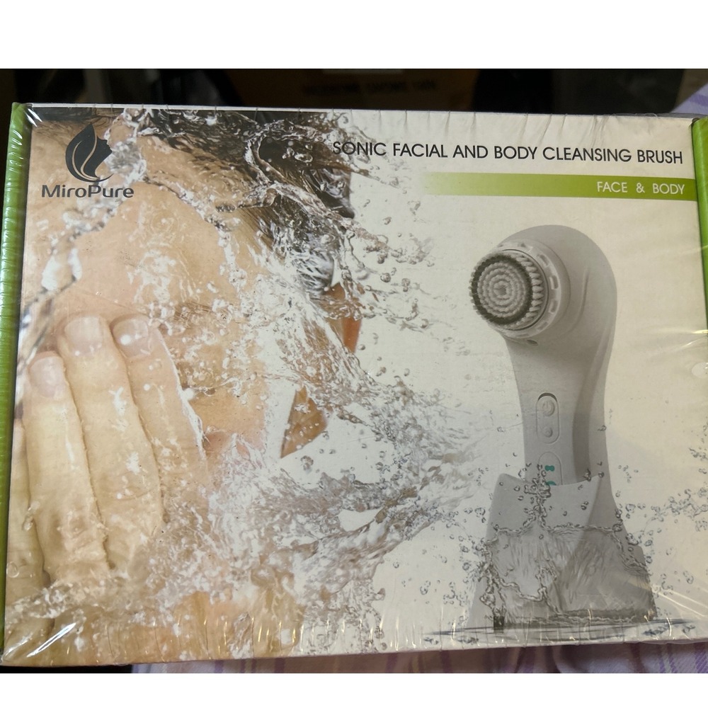 MiroPure Sonic Facial and Body Cleansing Brush IPX7 Waterproof Wireless Charging